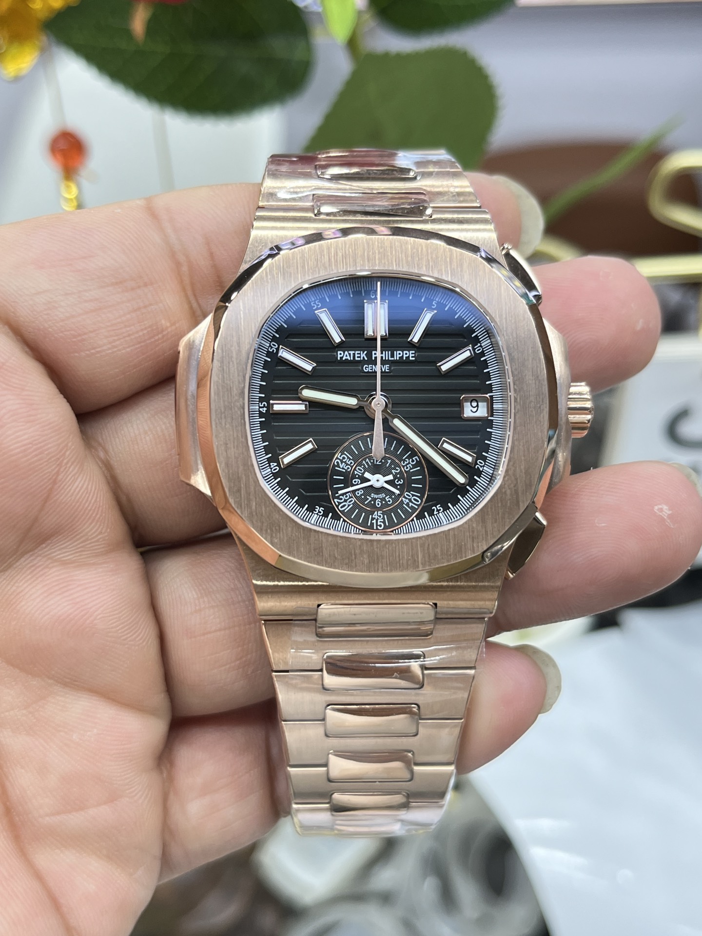 Patek Philippe Nautilus Chronograph 40.5 mm Watch – IW-2411