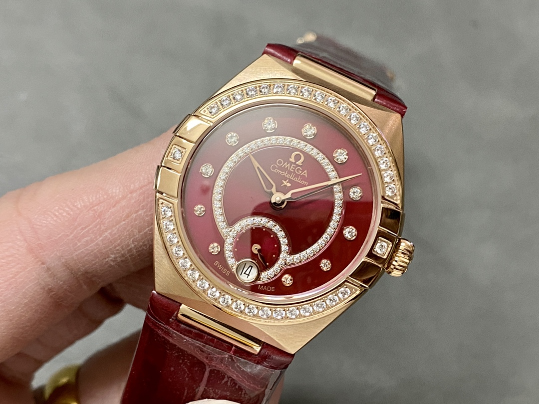 Omega Constellation Mother-of-Pearl Dial 34 mm Watch – IW-1321 - Image 3