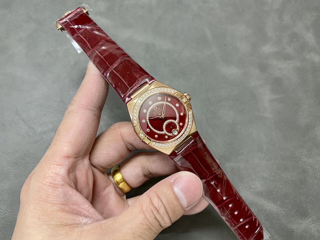 Omega Constellation Mother-of-Pearl Dial 34 mm Watch – IW-1321 - Image 4