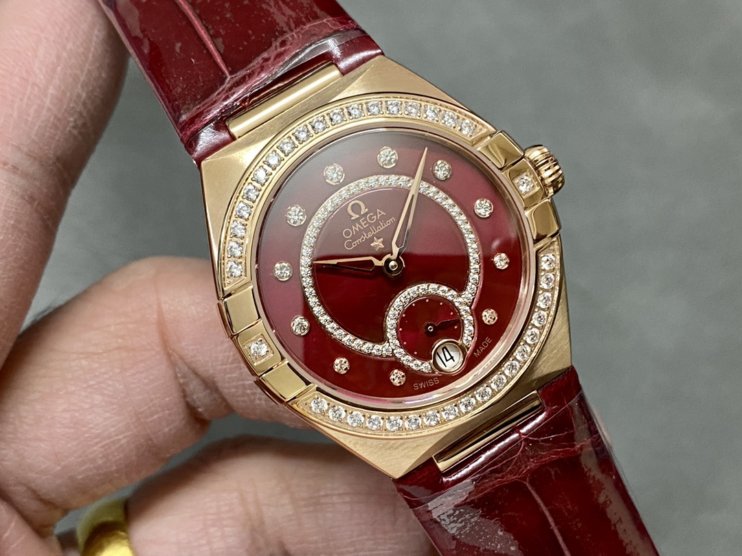 Omega Constellation Mother-of-Pearl Dial 34 mm Watch – IW-1321 - Image 2