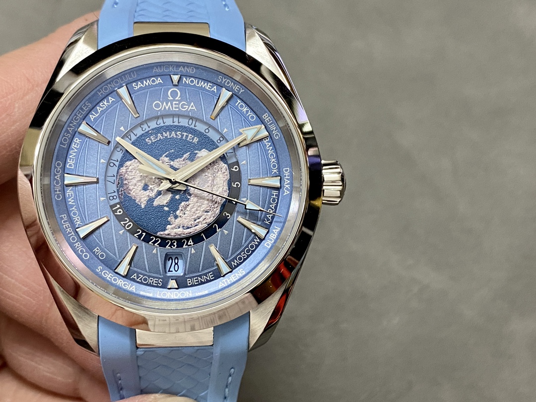 Omega Classic Ice Blue Watch – IW-1323