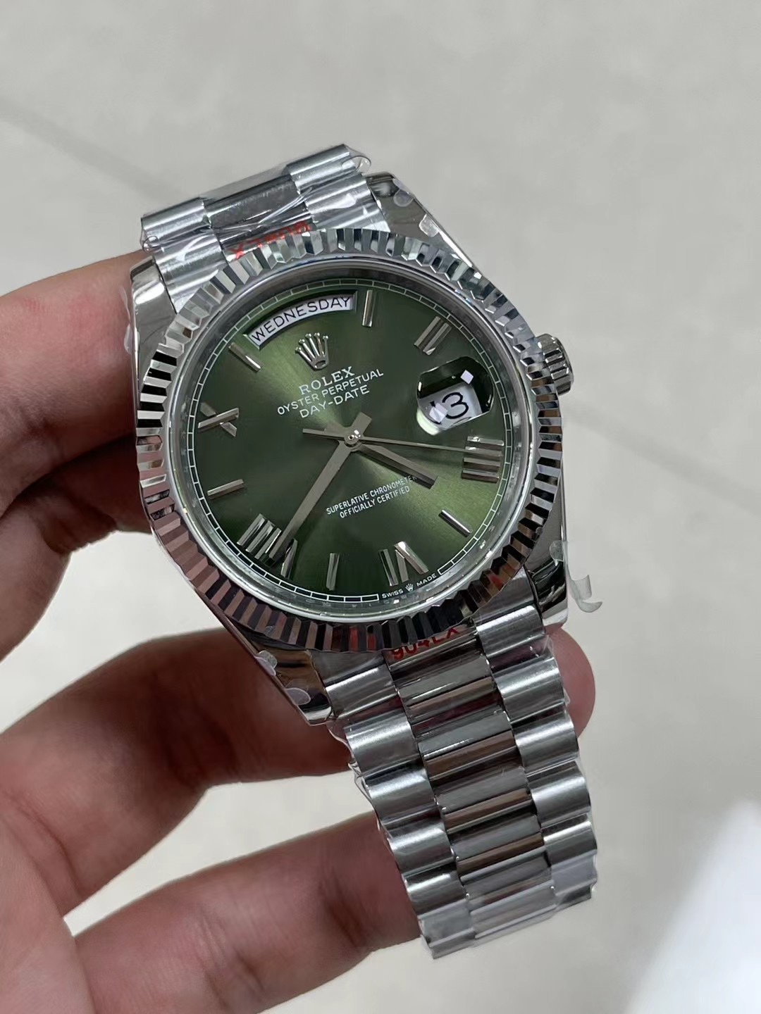 Day-Date Green Dial 40 mm Watch – IW-3383 - Image 2