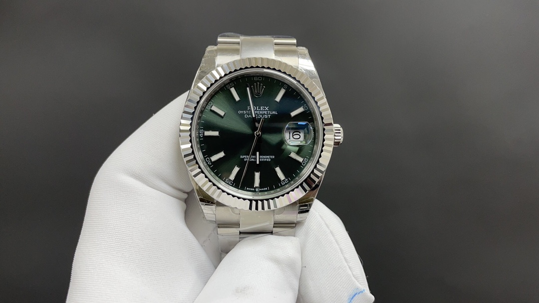 Datejust Green Dial 41 mm Watch – IW-3634