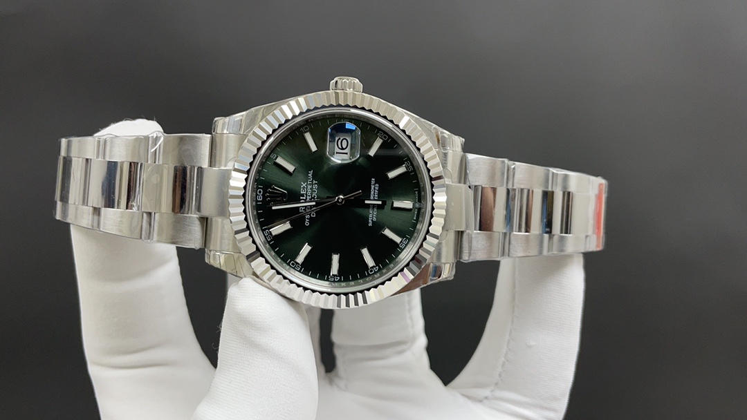 Datejust Green Dial 41 mm Watch – IW-3634 - Image 2