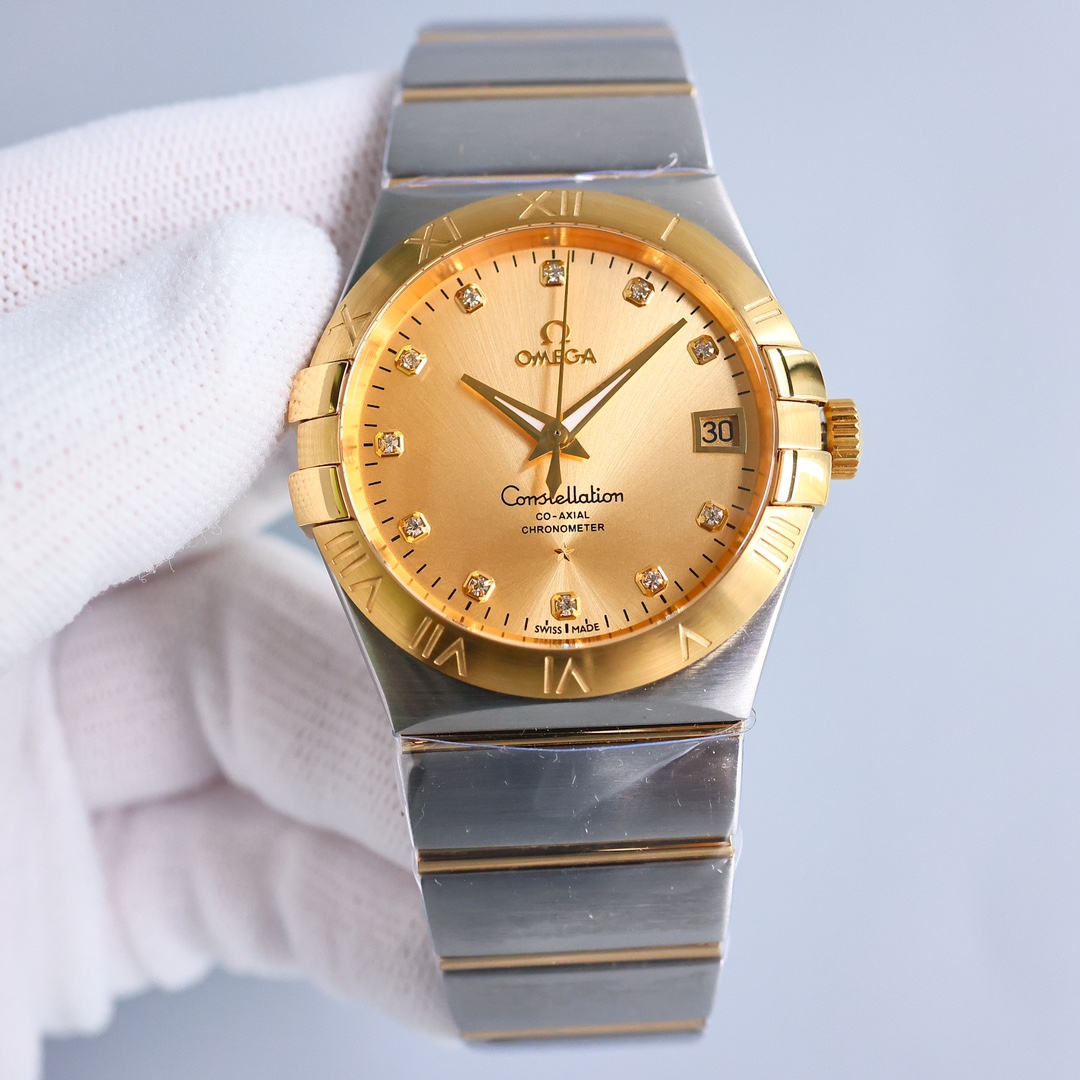 Omega Constellation 38 mm Watch – IW-1265 - Image 4