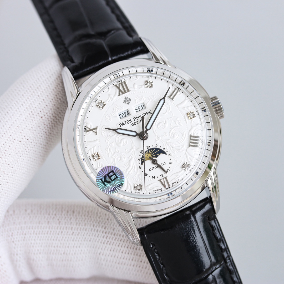 Patek Philippe Classic Perpetual Calendar 40 mm Watch – IW-2372 - Image 4