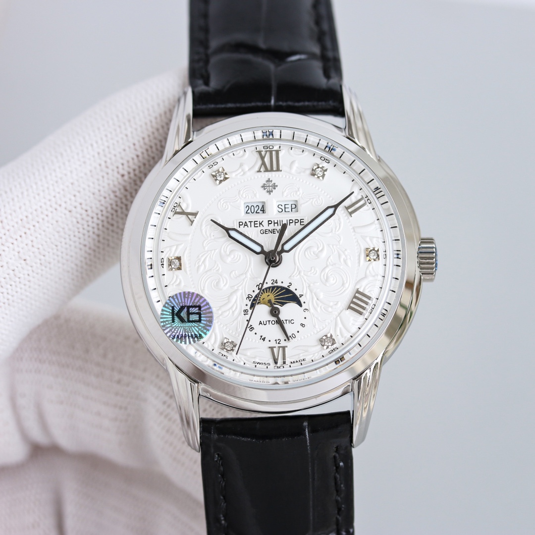Patek Philippe Classic Perpetual Calendar 40 mm Watch – IW-2372 - Image 6