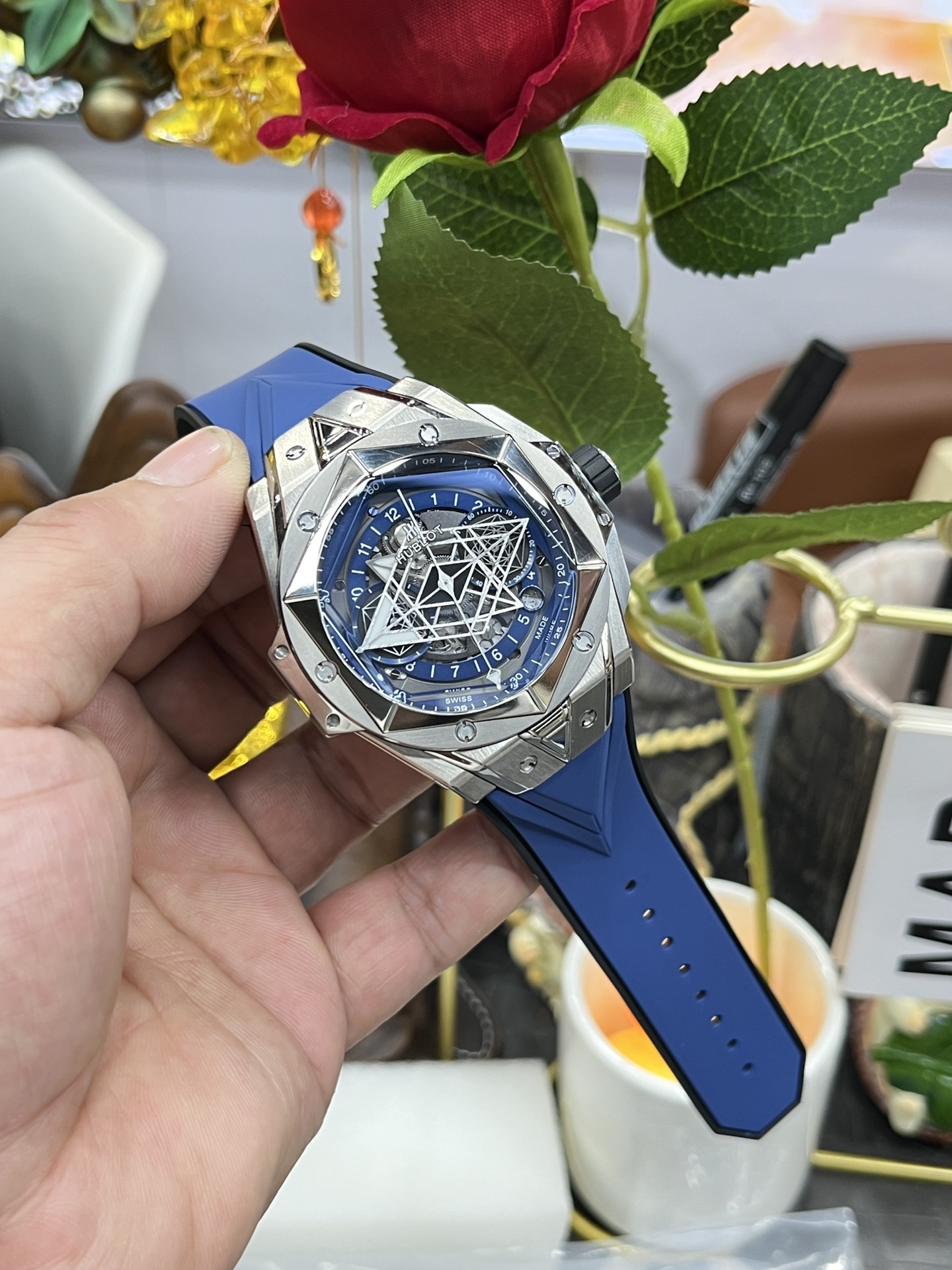 Classic Chronograph 45 mm Watch – IW-0317 - Image 9
