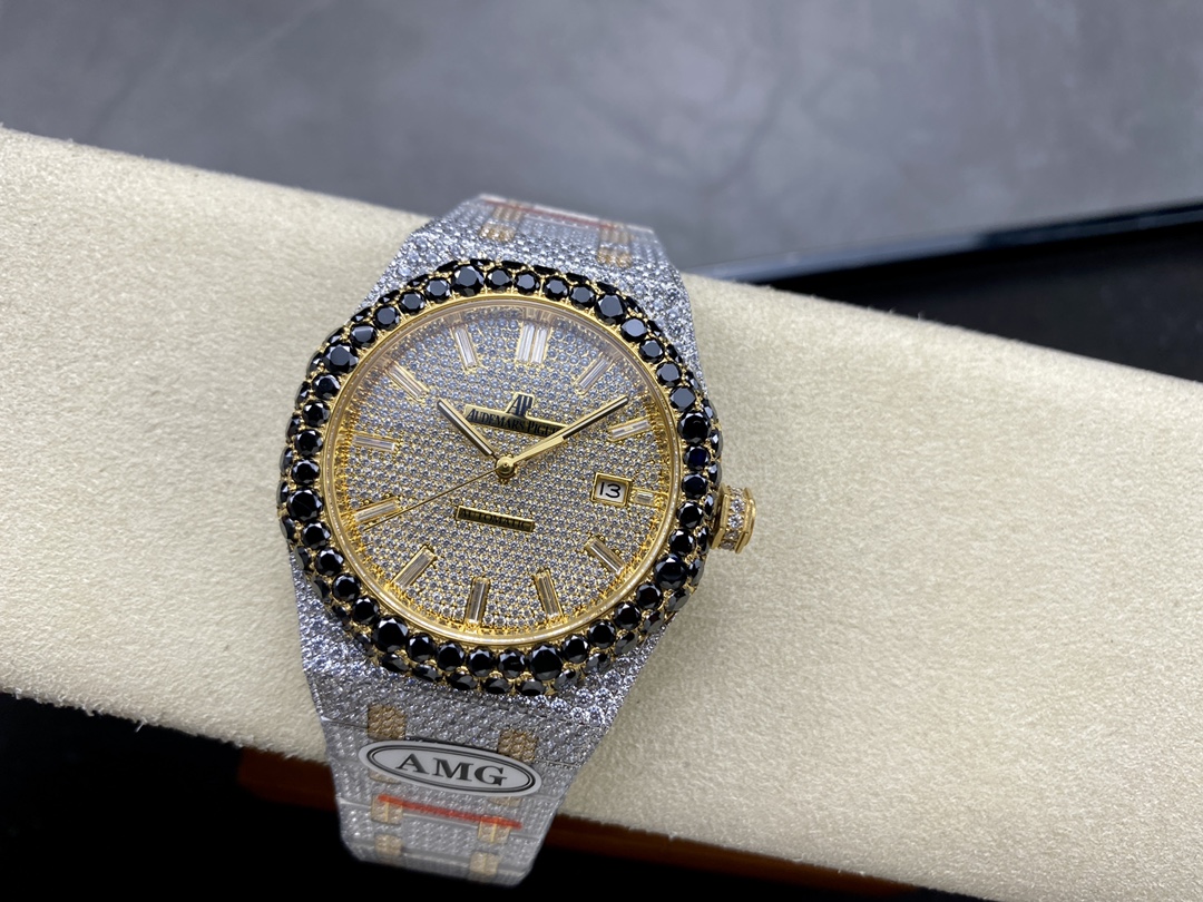 Audemars Piguet Royal Oak Diamond-Set 41 mm Watch – IW-2072 - Image 4
