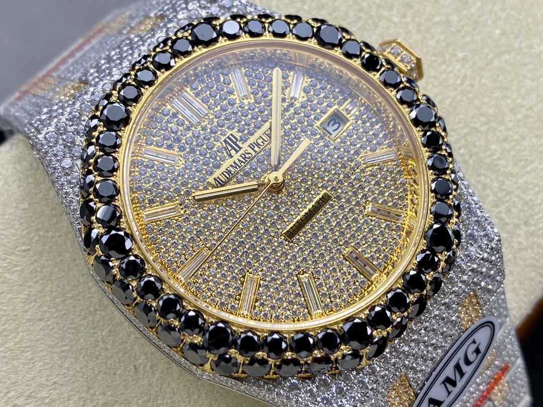 Audemars Piguet Royal Oak Diamond-Set 41 mm Watch – IW-2072 - Image 2