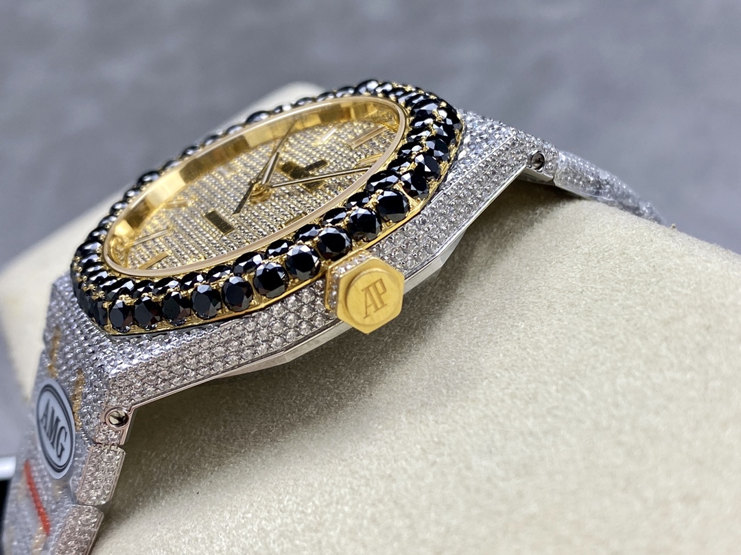 Audemars Piguet Royal Oak Diamond-Set 41 mm Watch – IW-2072 - Image 6