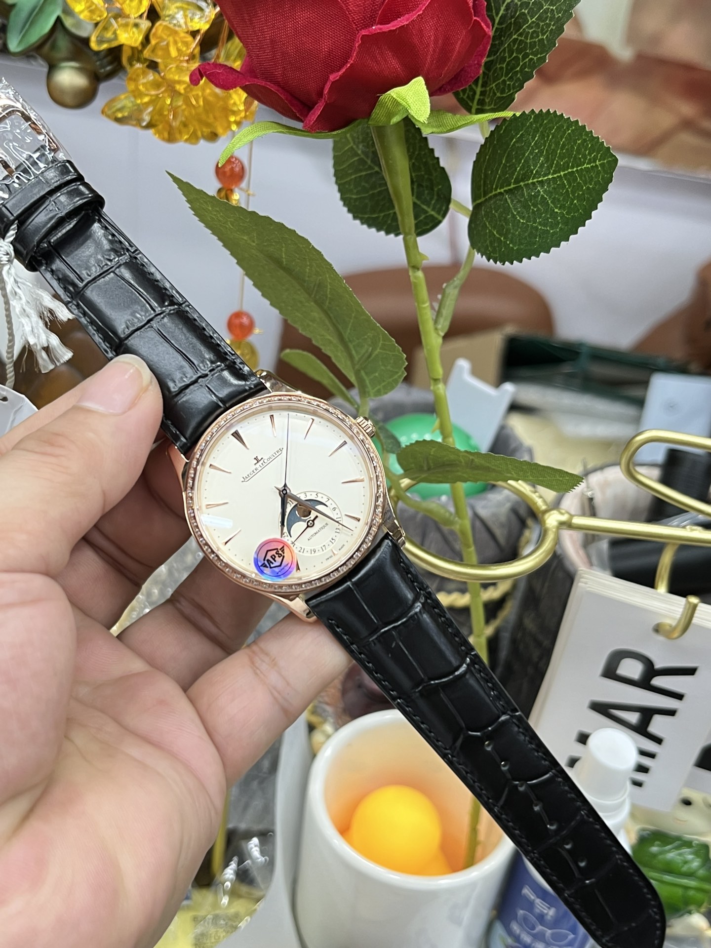 Jaeger-LeCoultre Master Control Moonphase 39 mm Watch – IW-0424 - Image 9