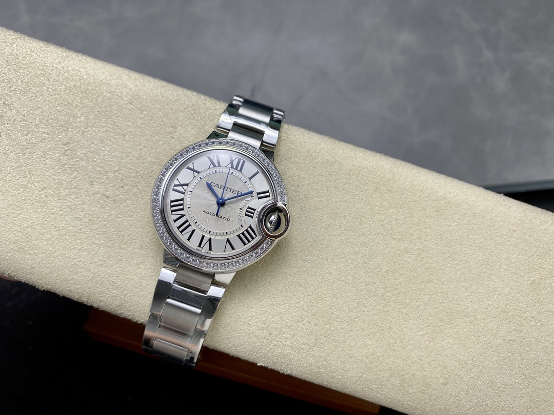 Ballon Bleu Diamond-Set 33 mm Watch – IW-1632 - Image 5