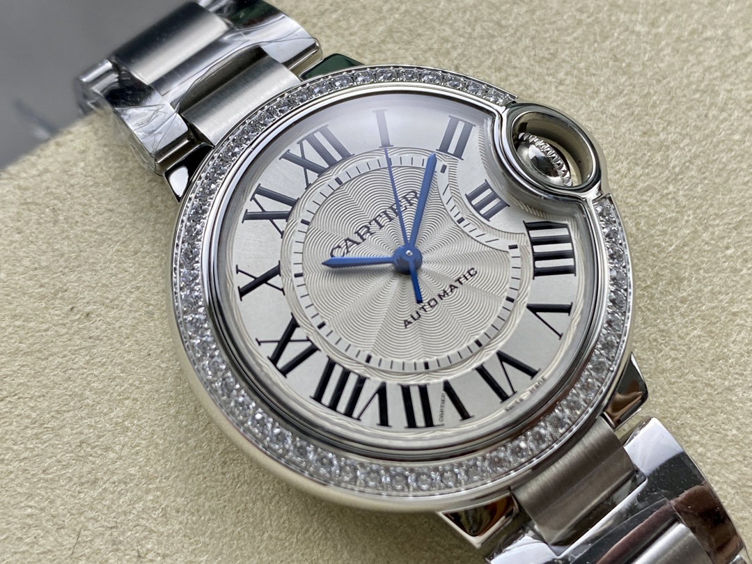 Ballon Bleu Diamond-Set 33 mm Watch – IW-1632 - Image 2