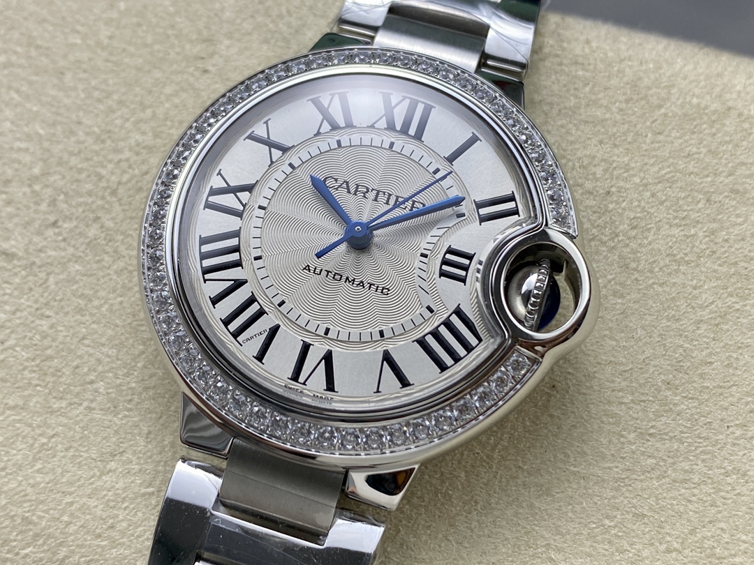Ballon Bleu Diamond-Set 33 mm Watch – IW-1632 - Image 3