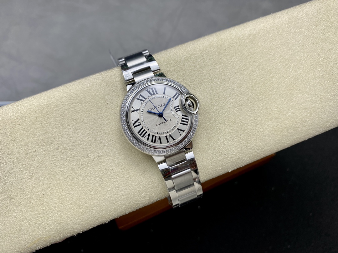Ballon Bleu Diamond-Set 33 mm Watch – IW-1632 - Image 4