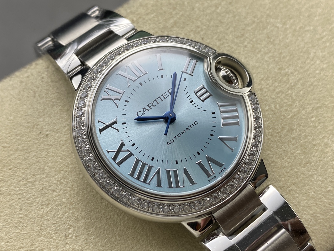 Ballon Bleu Diamond-Set 33 mm Watch – IW-1634 - Image 2
