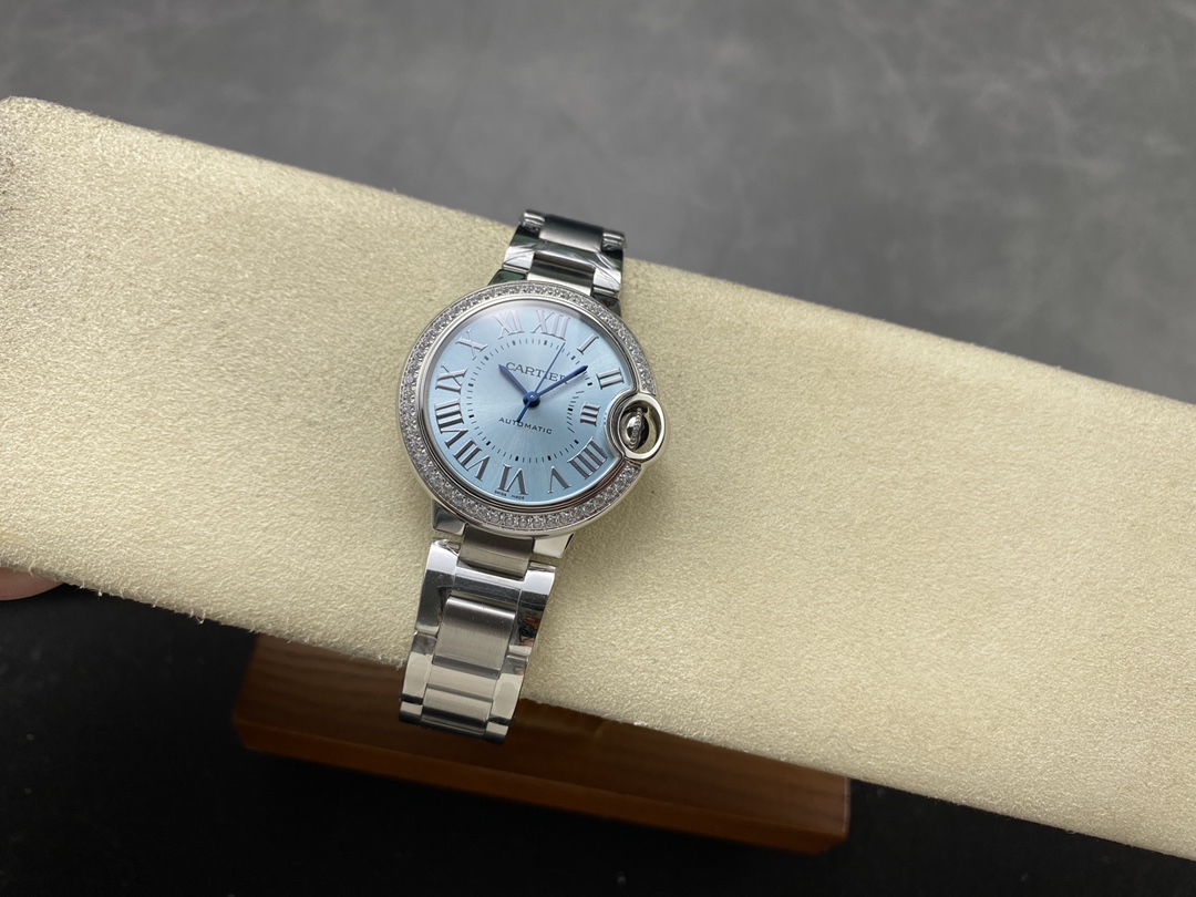 Ballon Bleu Diamond-Set 33 mm Watch – IW-1634 - Image 5