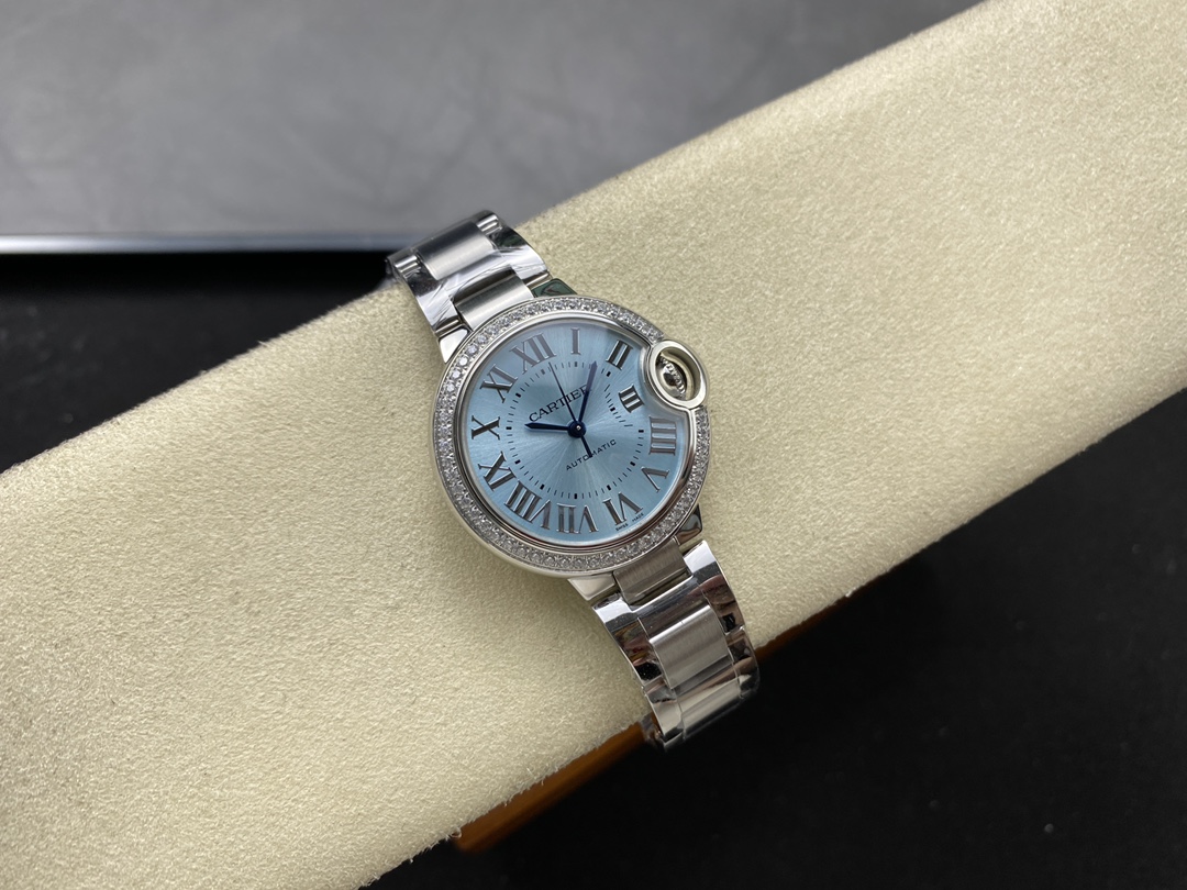 Ballon Bleu Diamond-Set 33 mm Watch – IW-1634 - Image 4