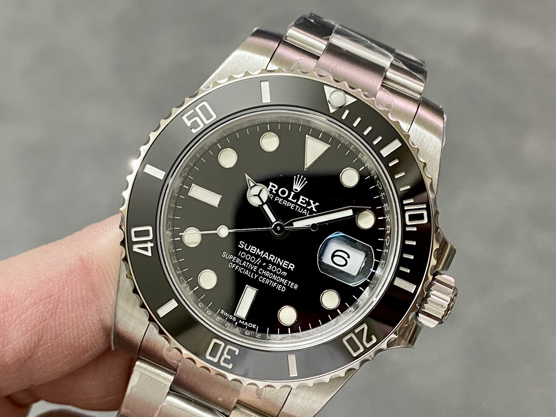 Rolex Black Submariner 40 mm Watch – IW-0005 - Image 3