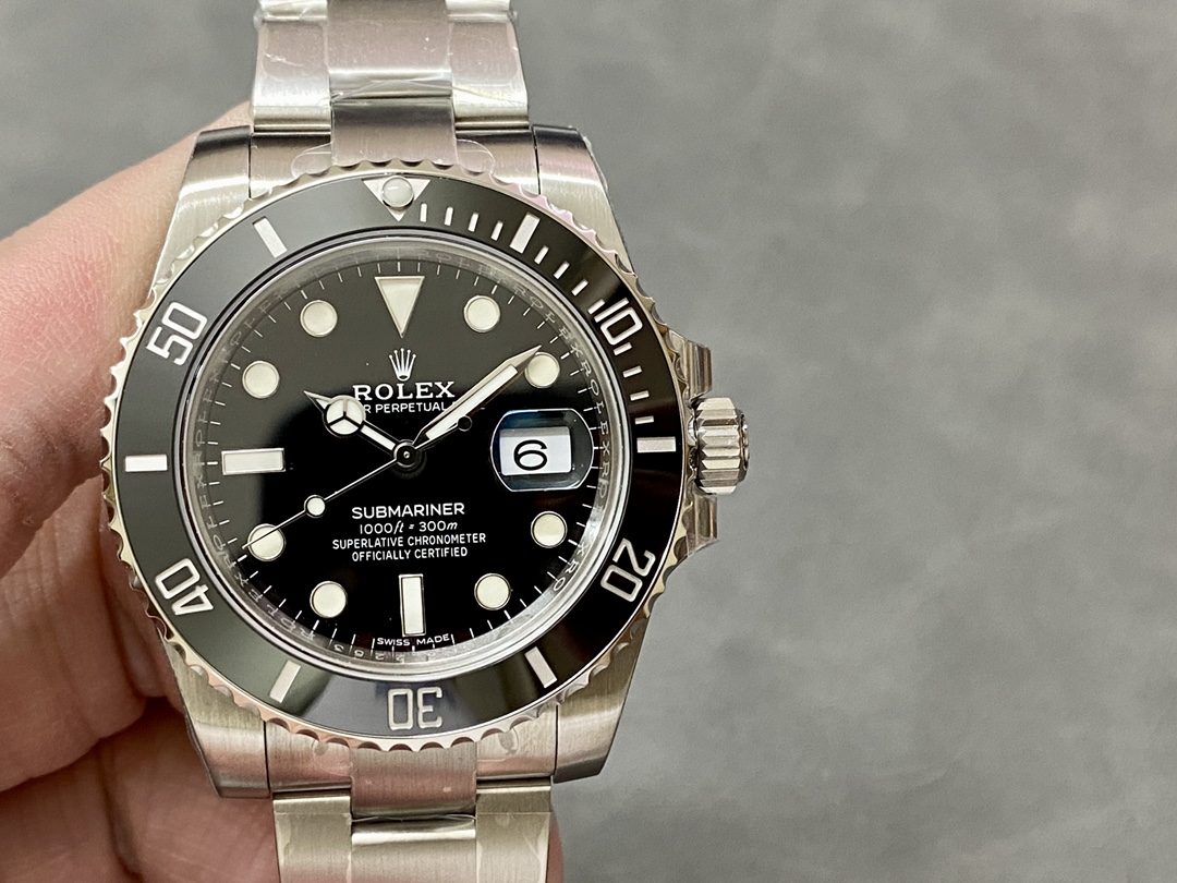 Rolex Black Submariner 40 mm Watch – IW-0005
