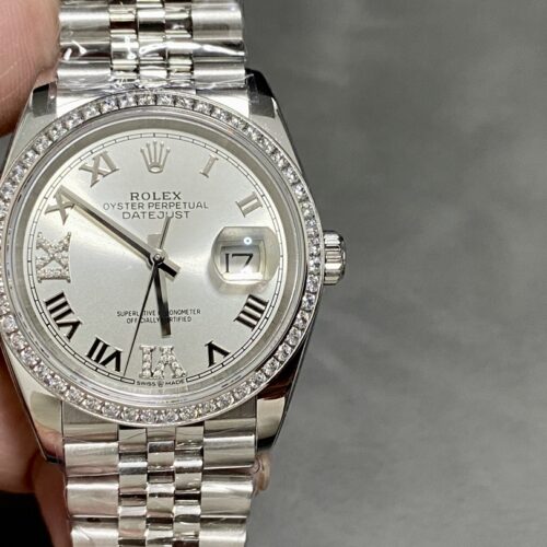 Datejust Ice Blue Diamond-Set 36 mm Watch – IW-3596