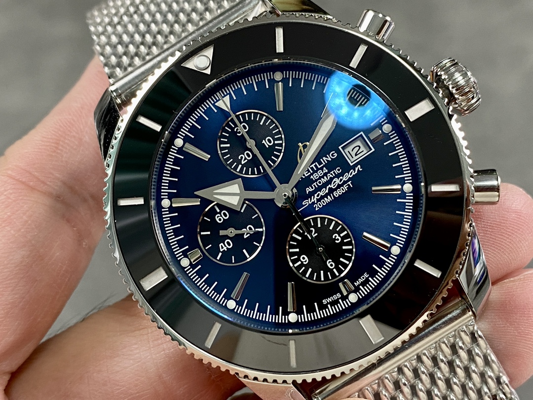 Classic Chronograph 46 mm Watch – IW-0571 - Image 2