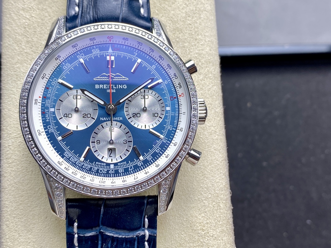 Classic Chronograph 43 mm Watch – IW-0566