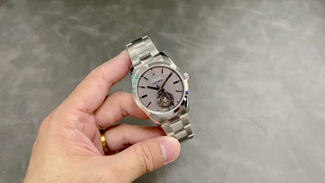 Rolex Milgauss Label Noir Tourbillon Watch – IW-0002