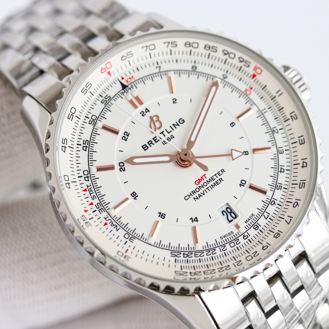 Breitling Pilot Chronograph 41 mm Watch – IW-0563 - Image 6