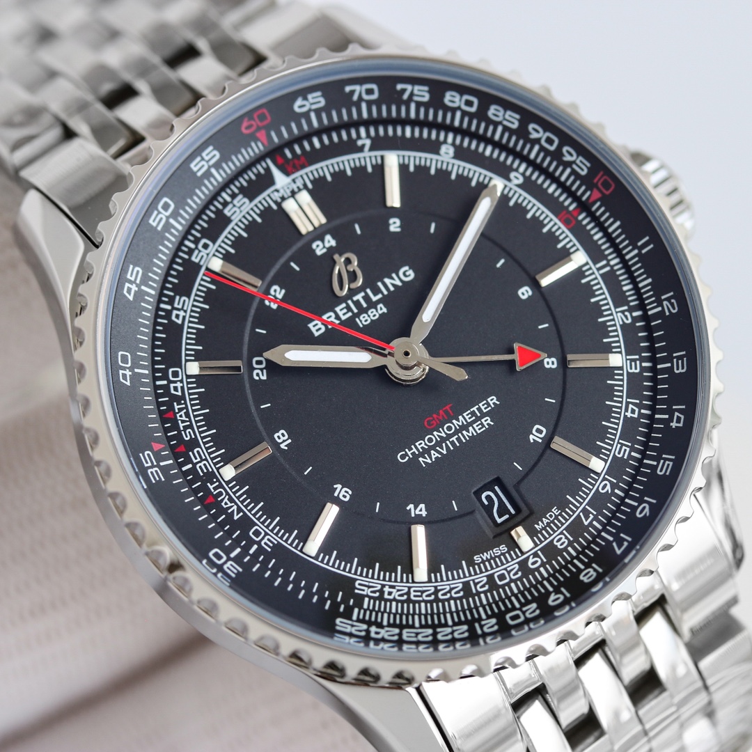 Breitling Pilot Chronograph 41 mm Watch – IW-0563 - Image 3