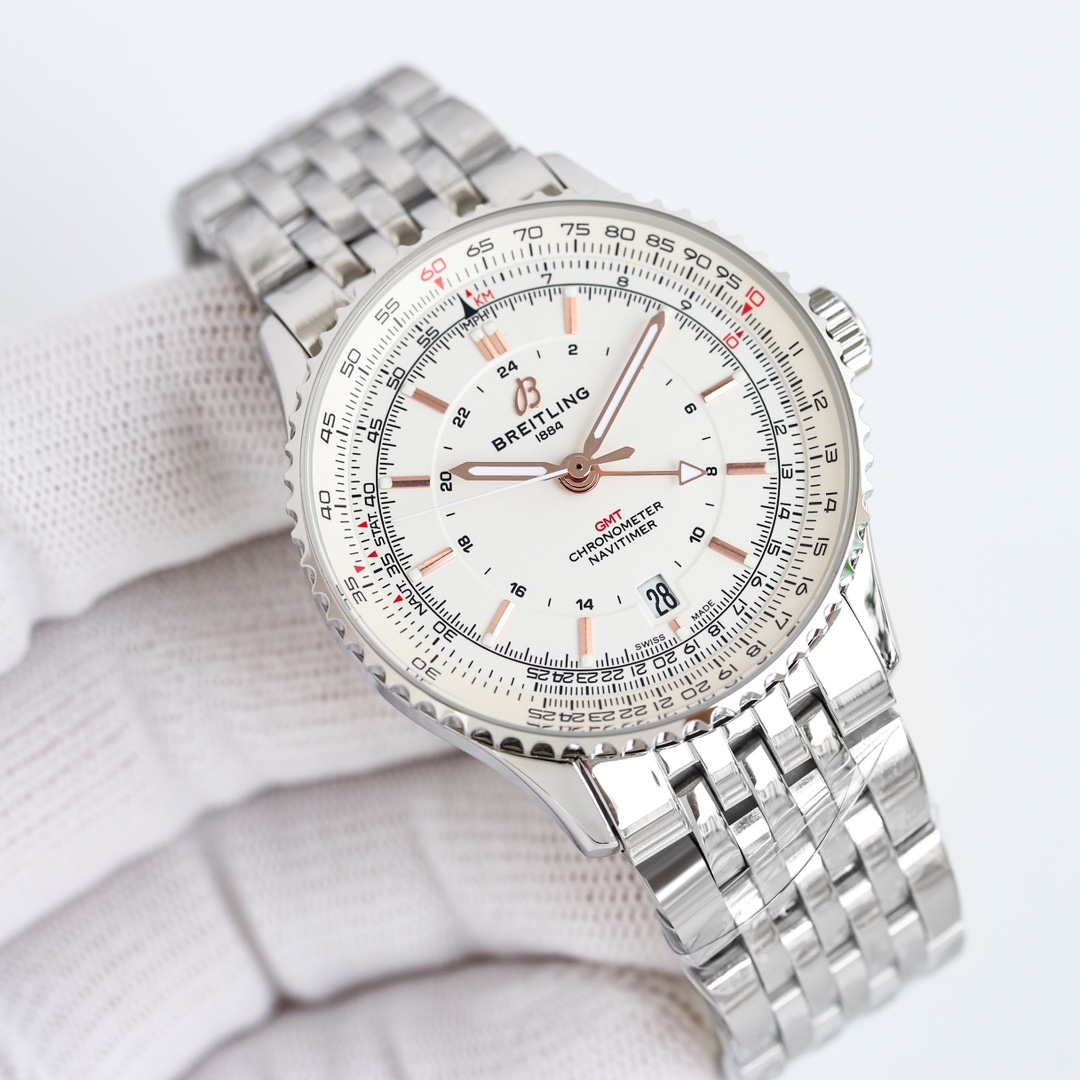 Breitling Pilot Chronograph 41 mm Watch – IW-0563 - Image 4