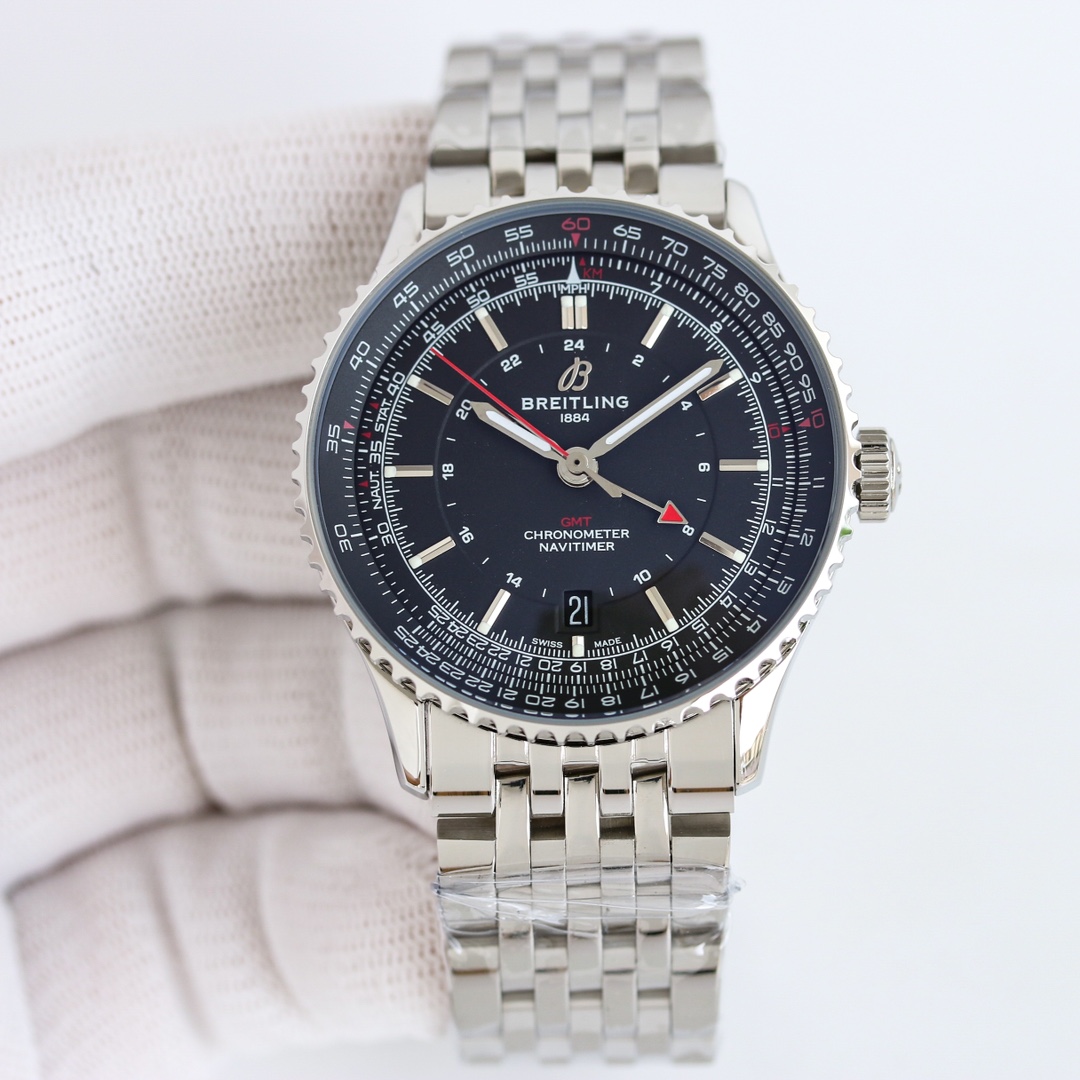 Breitling Pilot Chronograph 41 mm Watch – IW-0563 - Image 2