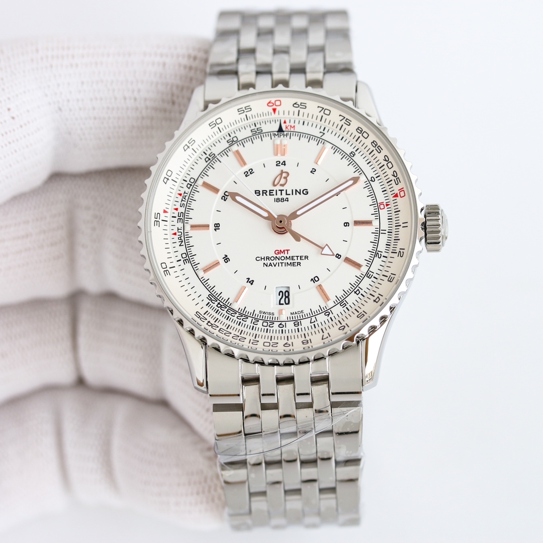 Breitling Pilot Chronograph 41 mm Watch – IW-0563 - Image 5