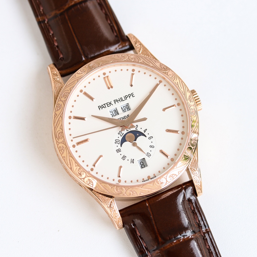 Patek Philippe Master Control Moonphase 38.5 mm Watch – IW-2289 - Image 5