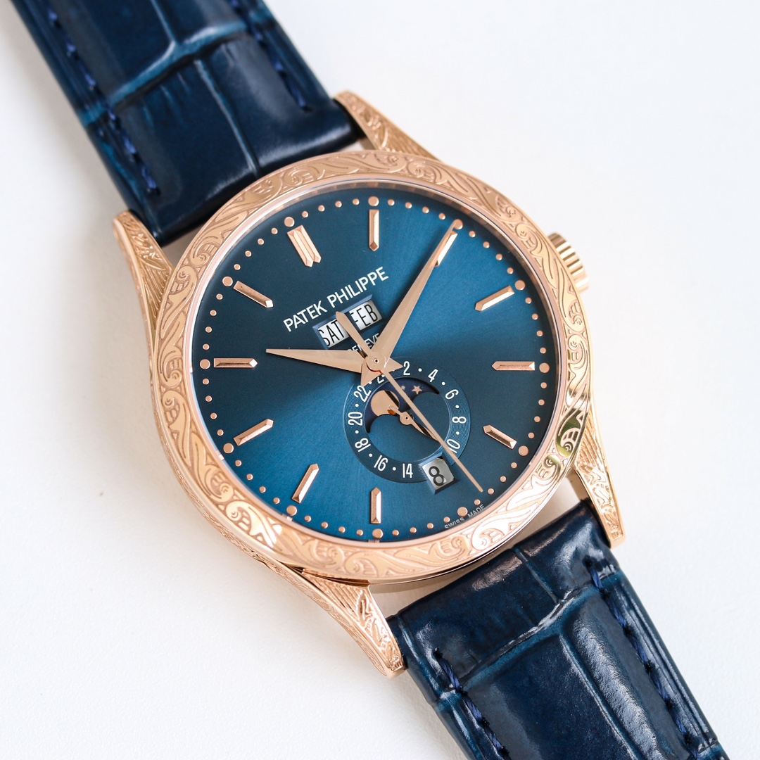 Patek Philippe Master Control Moonphase 38.5 mm Watch – IW-2289 - Image 2