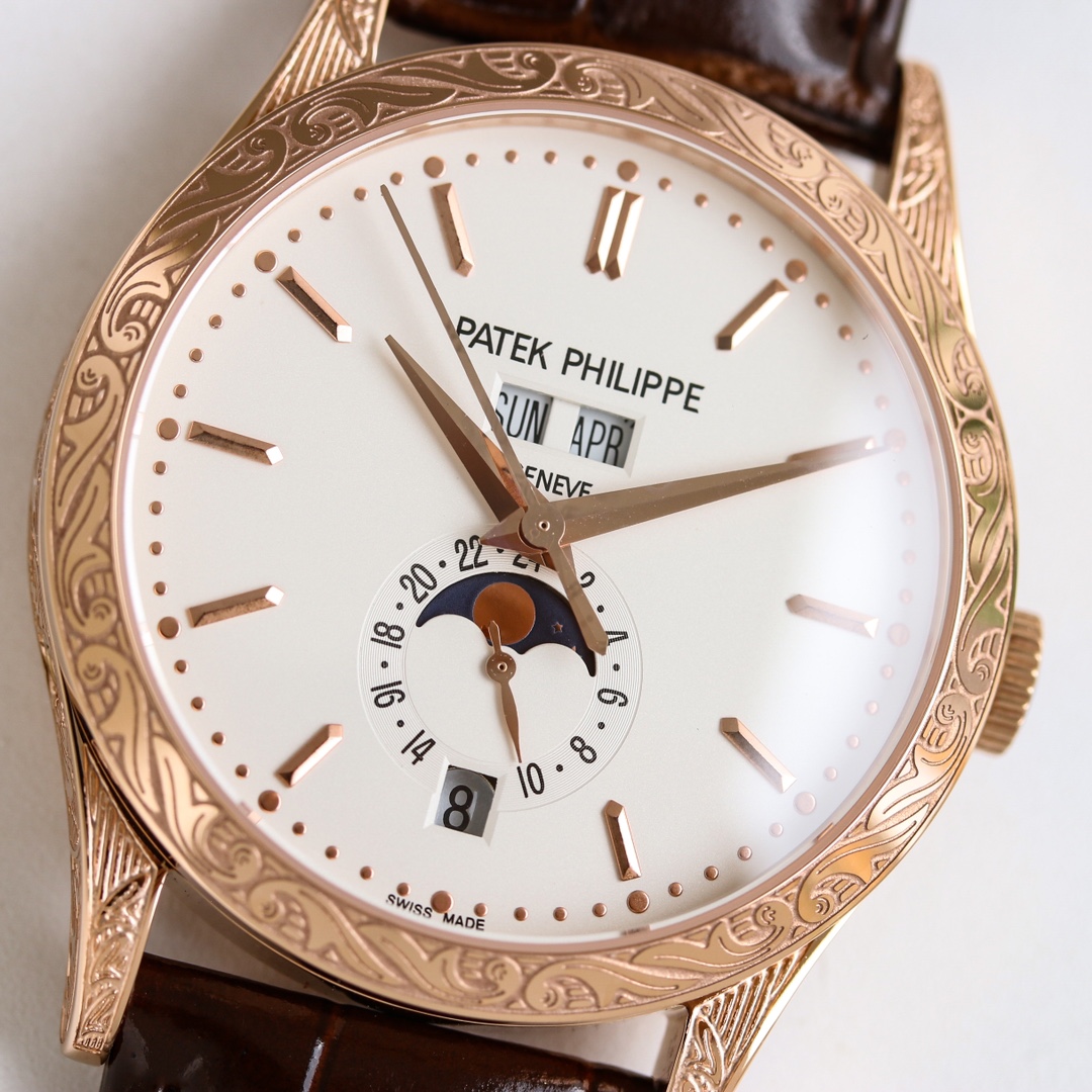 Patek Philippe Master Control Moonphase 38.5 mm Watch – IW-2289 - Image 6