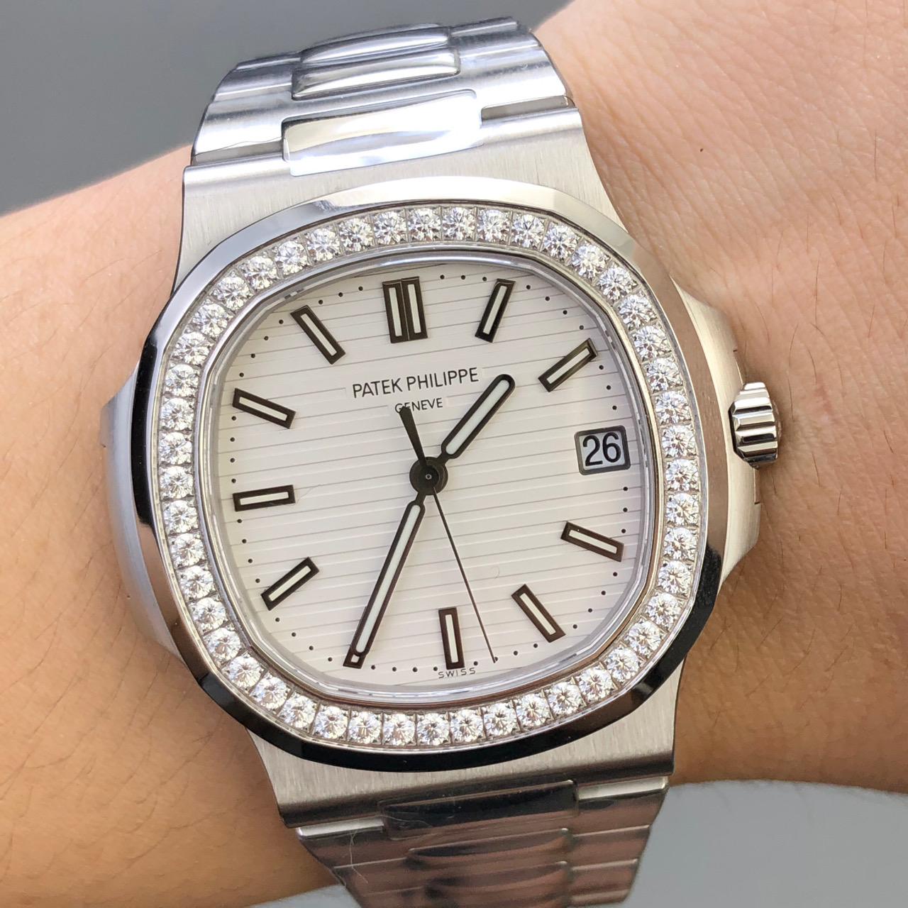 Nautilus Diamond-Set Watch – IW-2742 - Image 4